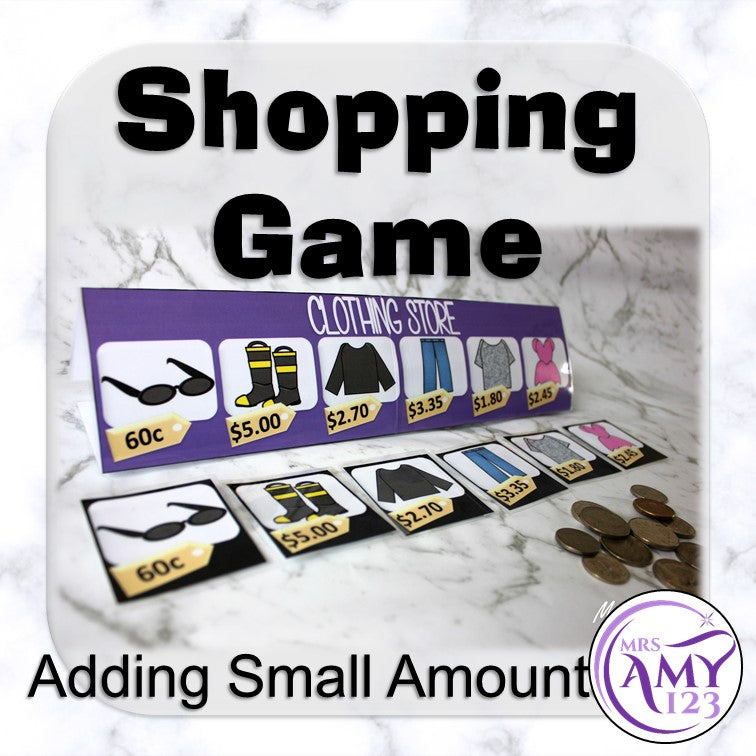 Shopping Game- Adding Small Amounts