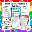 Character Traits Vocabulary Pack - Word Lists, Flash Cards & Activities