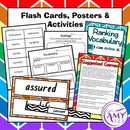 Feelings Vocabulary Pack - Word Lists, Flash Cards & Activities