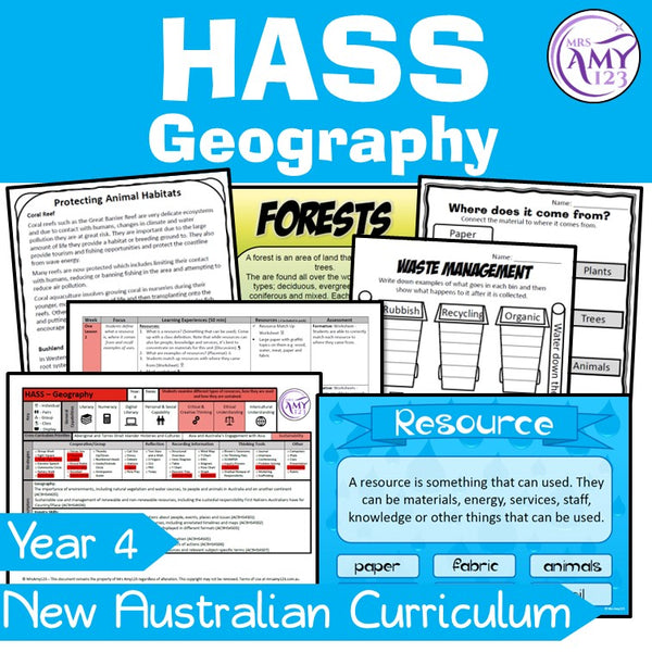 Year 4 HASS Geography