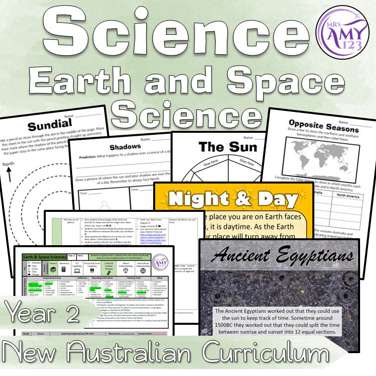 Australian Curriculum Year 2 Earth and Science Unit