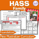 Foundation HASS - Families Unit - Australian Curriculum