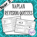 Year 3 Maths - NAPLAN Revision Quizzes