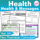 Year 3 & 4 Health - Health Messages Unit - Australian Curriculum