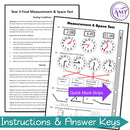 Year 3 Maths - Measurement & Geometry Test Pack - Australian Curriculum