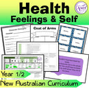 Year 1 & 2 Health - Feelings & Self Unit - Australian Curriculum
