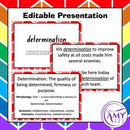 Virtues Vocabulary Pack - Word Lists, Flash Cards & Activities