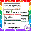 Word of the Day/Week - Vocabulary Display or Activity + Worksheets