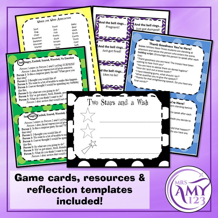 Drama Activities Book, Cards and Resources