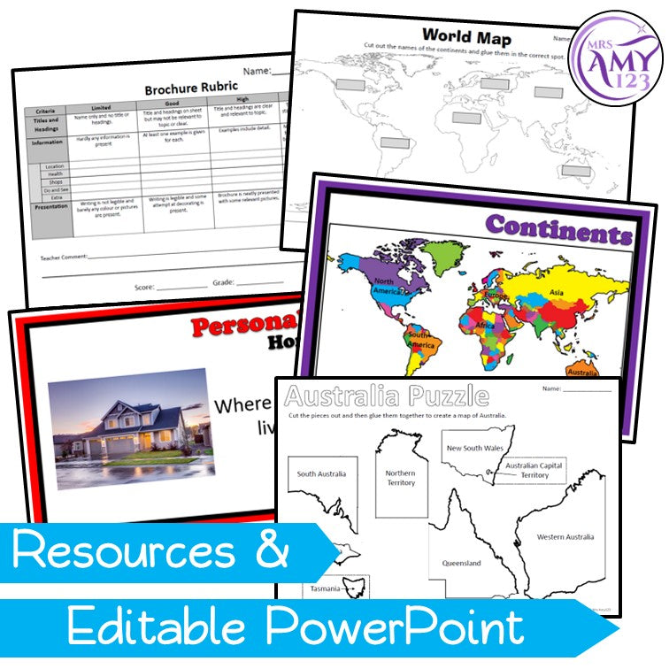Australian Curriculum Year 2 HASS Places & Connections Unit