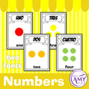 Spanish Display Pack - Numbers, Colours & Calendar