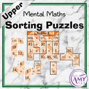 Mental Maths Sorting Puzzles - Upper