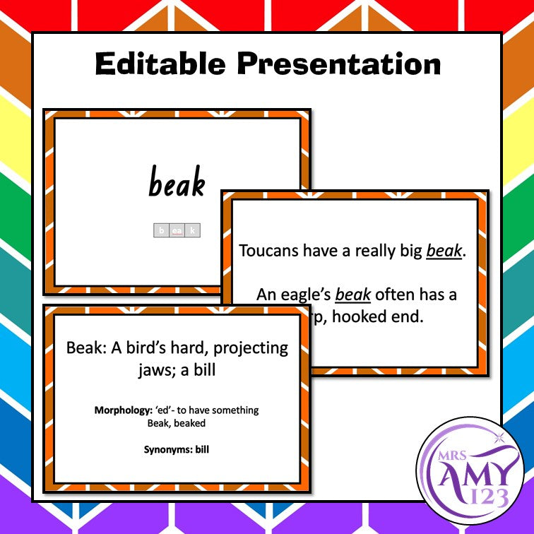 Animal Features & Habitats Vocabulary Pack