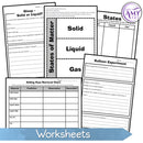 Year 5 Science - Chemical Science States of Matter - Australian Curriculum
