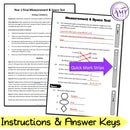 Year 1 Maths - Measurement & Geometry Test Pack - Australian Curriculum