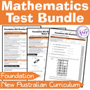 Foundation Maths - Mathematics Test Pack - Australian Curriculum