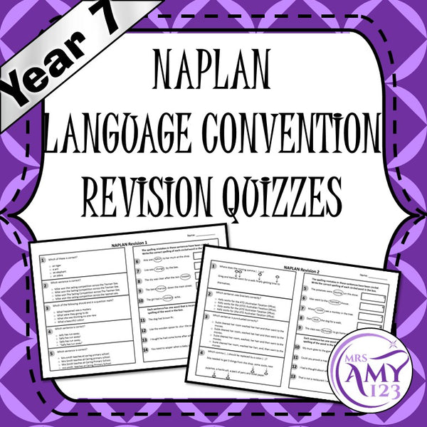 NAPLAN Revision Quizzes-Year 7