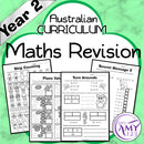 Year 2 Maths - Mathematics Revision Sheets - Australian Curriculum