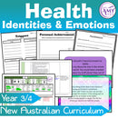 Year 3 & 4 Health - Identities & Emotions Unit - Australian Curriculum