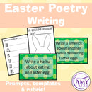 Easter Poetry Writing - Prompts, Templates and Rubric!