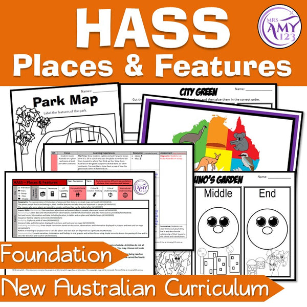 Foundation HASS Places & Features Unit