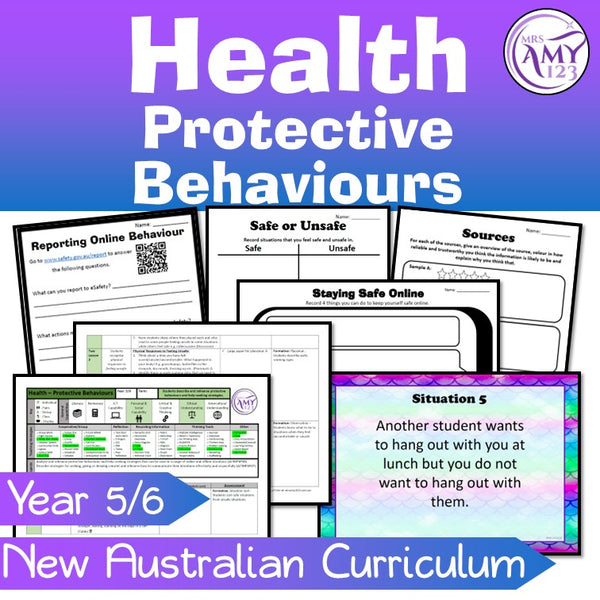 Australian Curriculum Year 5/6 Protective Behaviours Health Unit