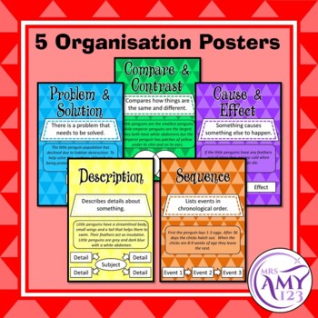 Informational Text Organisation Posters