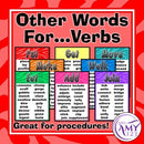 Other Words for (Overused) Verbs Posters