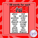Other Words for (Overused) Verbs Posters