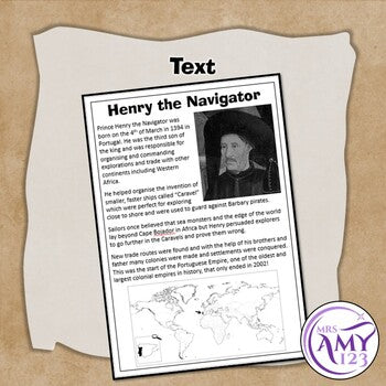 Henry the Navigator Comprehension