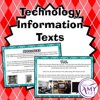 Technology - Information Texts
