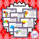 World Map Features Posters