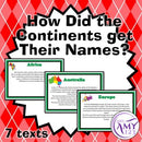 How Did the Continents Get Their Name? 7 Texts
