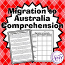Migration to Australia Comprehension